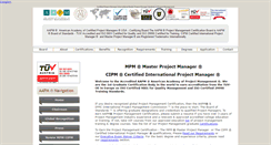Desktop Screenshot of aapmapac.com